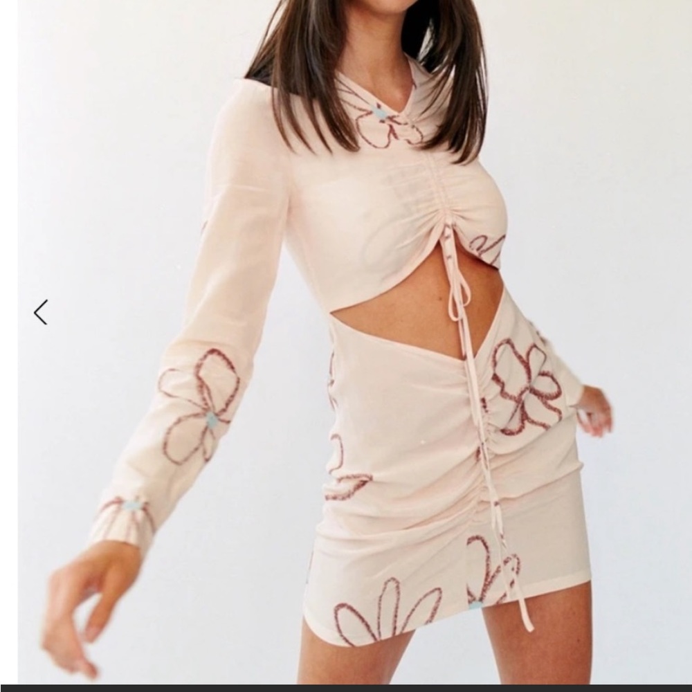 With Jean Hermana Dress | Chalk and Flowers Mini